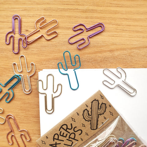 Cacti Paper Clips | 10 Pack
