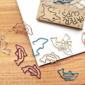 Dolphin Paper Clips | 10 Pack