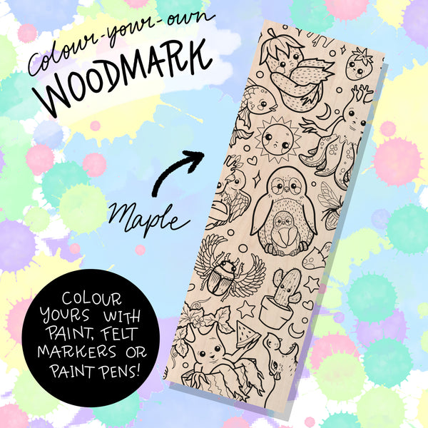 Colour-Your-Own Woodmark